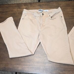 Men's Tan Straight Leg Pants